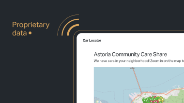example of how proprietary data can be used within remote data blocks