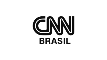 Black CNN Brasil Logo