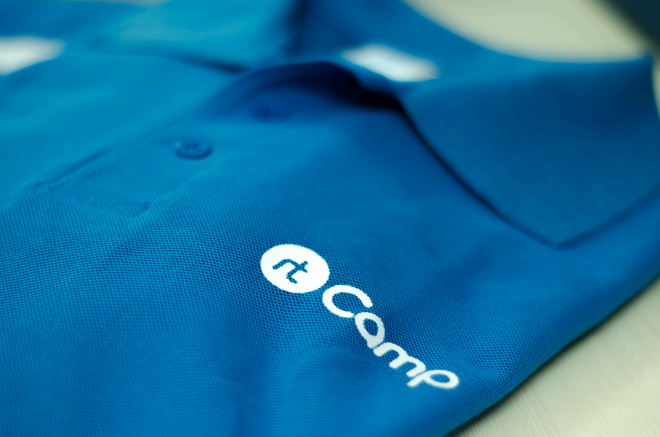 A picture of blue rtShirt - rtCamp T-shirt