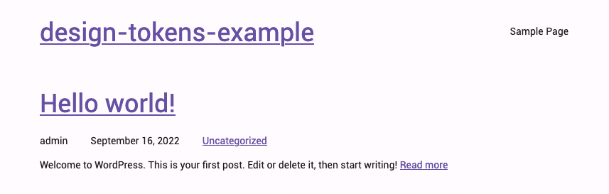 WordPress dashboard displaying published blog content with post title, author, date, and content categories.