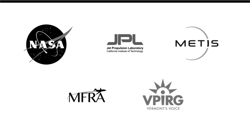 Five black-and-white logos representing digital solution partners and integrations for content and publishing platforms.