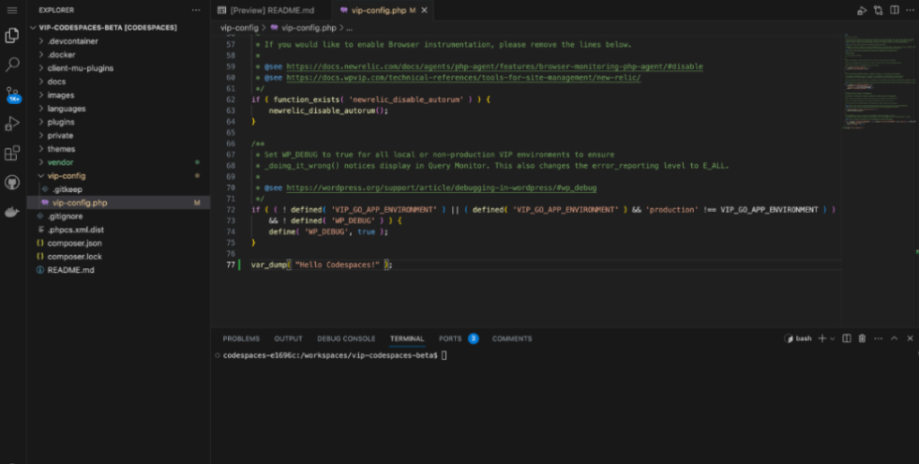 Github spaces demo