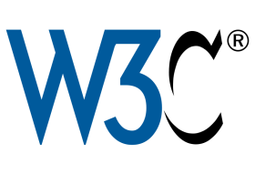 W3C logo representing digital solution standards for content integration and publishing governance.