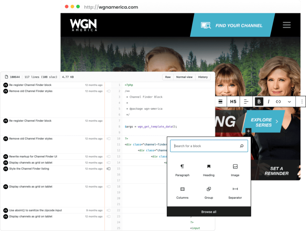 WGN America website
