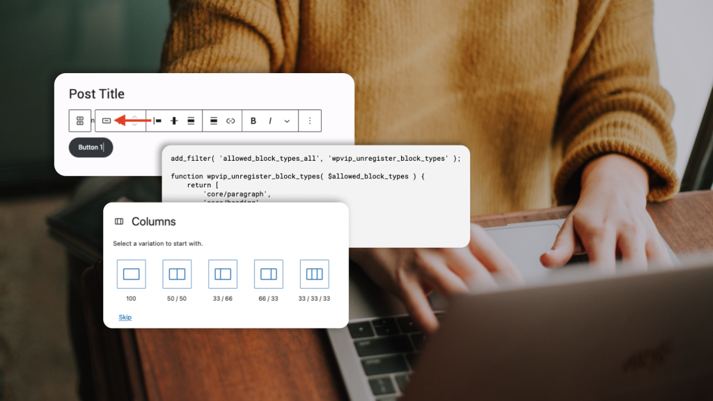 Using a Design System with the WordPress Block Editor: Block Types & Styles