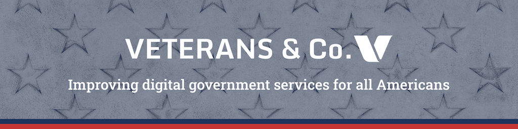 Veterans & Co. name and logo.